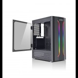 AIO Plasma Window RGB Black (GPA190202) - Számítógépház