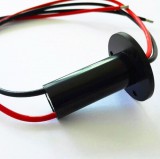 Air-Breeze Csúszó érintkező, csúszógyűrű 15A 2 vezetékes, kábelcsavarodás ellen, pl. szélgenerátor, robot, szélkerék, aranyozott érintkezőkkel.