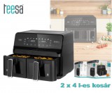 Air Fryer dupla kosaras Forrólevegős sütő TEESA M8089