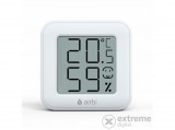 Airbi SMILE digitális páratartalom és hőmérő, fehér