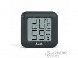 Airbi SMILE digitális páratartalom és hőmérő, fekete