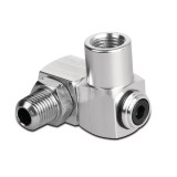 Aircraft Levegős elforgatható menetes csatlakozó