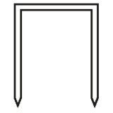 Aircraft Type 80 tűzőgépkapocs 6 mm 5000 db/doboz