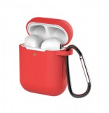 Airpods szilikon tok, Piros, 1.5mm