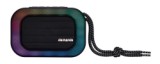 Aiwa BST-130TN Bluetooth hangszóró RGB világítással, titán-fekete (15405)