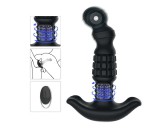 Aixiasia Abake - forgó anál vibrátor (fekete)