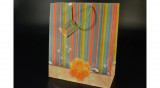 Ajándék  papírtáska 27x32x13  cm kísérő kártyával