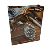 Ajándéktasak férfiaknak többféle változatban 34x2x9cm 70224