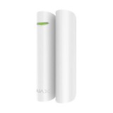AJAX DoorProtect Plus WH vezetéknélküli fehér nyitásérzékelő, dőlés és rezgésérzékelővel DOORPROTECT-PLUS-WHITE