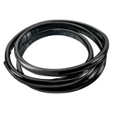 Ajtóélvédő öntapadós fekete színű, vágható 130cm Lampa 20877