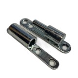 ajtópánt statikus 15mm sárga vagy sima horganyzott 1420113, dupla talpas