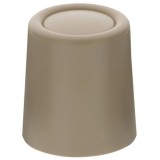 Ajtóütköző műanyag d=27x30 mm, beige