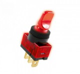 AK 01 Kapcsoló 12V 1ák világító piro