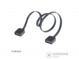 Akasa 4pin RGB LED világítást hosszabbító kábel, AK-CBLD06-30BK