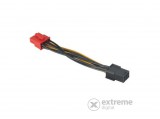 Akasa 8pin PCIe2.0, 6pin PCIe adapter, 10cm, AK-CB052