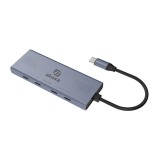 Akasa AK-CBCA32-18BK USB Type-C 3.2 Gen 2 HUB (4 port) (AK-CBCA32-18BK)