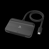 Akasa AK-CR-15BK USB Type-C ID Card Kártyaolvasó (AK-CR-15BK)