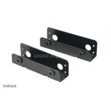 AKASA HDD  3,5" MBR - 5,25" - beépítő készlet - AK-HDA-08BK - Fekete (AK-HDA-08BK)
