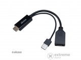 Akasa HDMI to displayPort adapter kábel