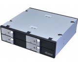 AKASA Lokstor M22 előlapi HDD rack 4 x 2,5"