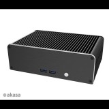 Akasa Newton CTN ventilátor nélküli ház Intel NUC 11 Pro Core i3-hoz (A-NUC75-M1B) (A-NUC75-M1B) - Számítógépház