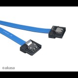 Akasa Proslim SATA3 adatkábel 30cm kék (AK-CBSA05-30BL) (AK-CBSA05-30BL) - SATA kábelek