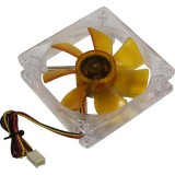 Akasa Ultra Quiet Amber Series 9cm (AK-184-L2B) - Ventilátor