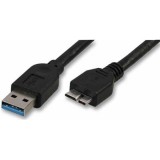 Akasa USB 3.0 type-A to micro-B cable Black AK-CBUB04-10BK