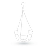 Akasztható fém kosár - virágcserépek rögzítéséhez - 25 cm