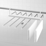 Akasztható törölközőszárító, nadrágtartó vállfa 6 akasztóval