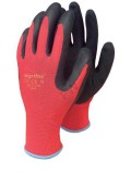 Akció: Ráncos latex bevonatú kesztyű OX-LATEKS