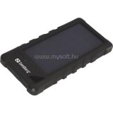 Akkubank - Outdoor Solar Powerbank 16000mAh (napelemes; kültéri; IP54 por és cseppálló; LED lámpa; 3,4A 2xUSB) (SANDBERG_420-35)
