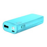 Akkubank - Primo Powerbank Neon Blue (4400mAh; 5W USB; Töltöttség jelző; Zseblámpa) (TRUST_22057)