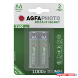 Akkumulátor ceruza AGFAPHOTO AA előtöltött 2x2100 mAh