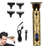 Akkumulátoros hajvágó készlet, digitális kijelzővel, kiegészítőkkel