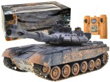 Akkumulátoros Távirányítós Tank T90-Forgó Torony-Hanghatások-Fényeffektusok