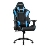 AKRACING CORE LX PLUS - gaming chair - polyurethane leather, high-density molded foam - blue (AK-LXPLUS-BL) - Gamer Szék