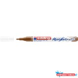 Akril marker 1-2mm, Edding 5300 mogyoró barna