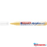 Akril marker 2-3mm, Edding 5100 pasztell sárga