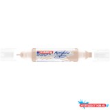 Akril marker 2-3mm, és 5-10mm, 3D kétvégû Edding 5400 bézs