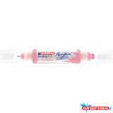 Akril marker 2-3mm, és 5-10mm, 3D kétvégû Edding 5400 mályva