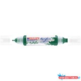 Akril marker 2-3mm, és 5-10mm, 3D kétvégû Edding 5400 moha zöld