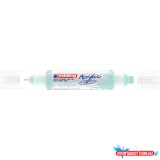 Akril marker 2-3mm, és 5-10mm, 3D kétvégû Edding 5400 pasztellkék