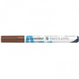 Akril marker, 2 mm, SCHNEIDER "Paint-It 310", barna