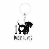 Akril tacskó kulcstartó