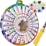 Akrilfestékek 12 ml - 24 darabos készlet Maaleo 24725