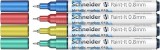 Akrilmarker készlet, 0,8 mm, SCHNEIDER Paint-It 010, 4 különböző metálszín (TSC010V42)