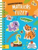 Aksjomat Agnieszka Bator: Újrahasználható matricás füzet - A dzsungelben - könyv