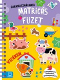 Aksjomat Agnieszka Bator: Újrahasználható matricás füzet - Vidéken - könyv