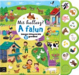 Aksjomat Kiadó Mit hallasz? A falun - Hangos könyvecske 10 gombbal